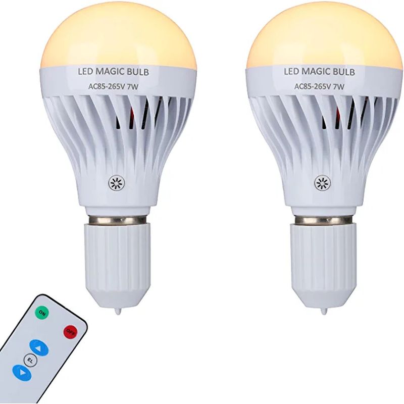 BSOD Rechargeable Light Bulbs, LED Magic Bulb with Remote Controller