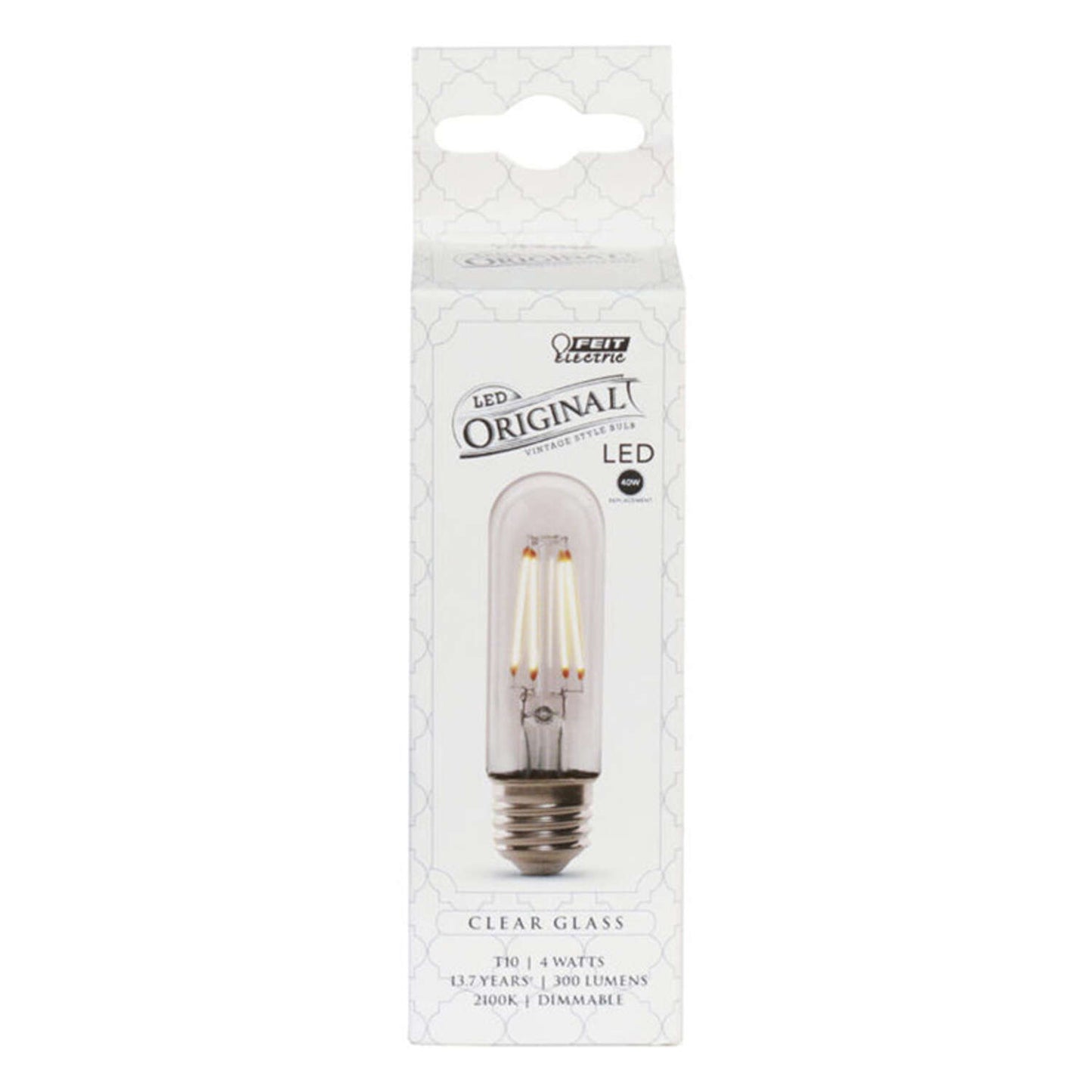 Feit Electric Filament LED Bulb Soft White 40 Watt Equivalence