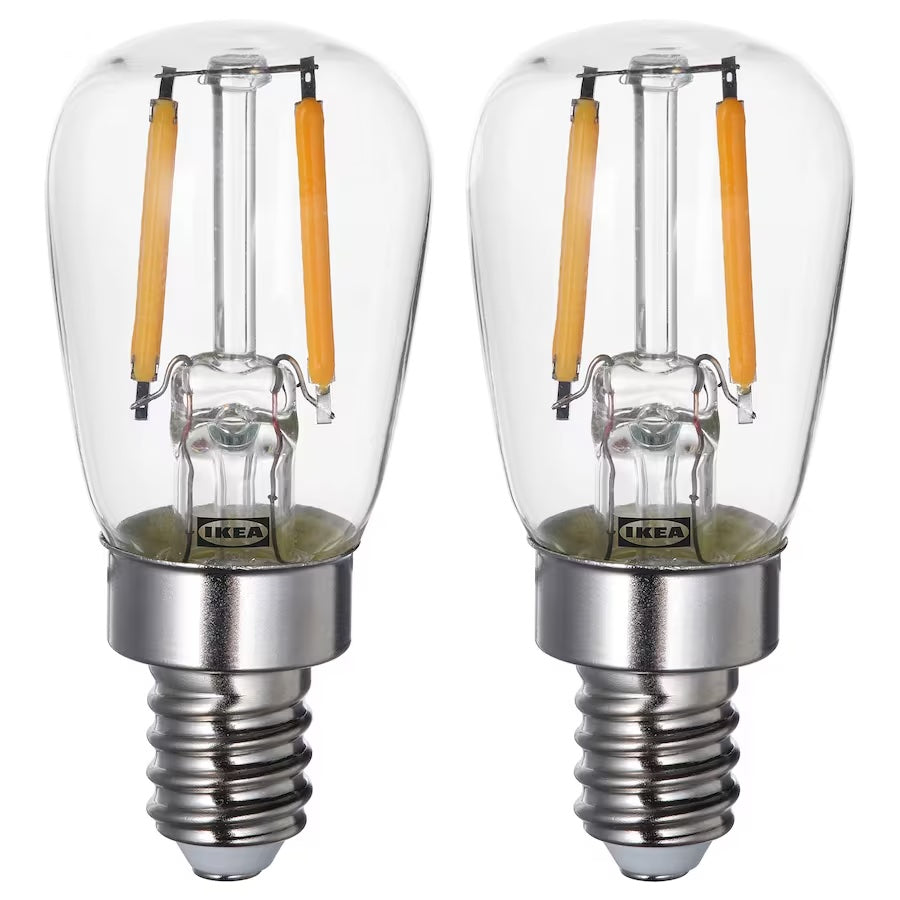 IKEA LUNNOM LED sign bulb E12 100 lumen (2 pack)