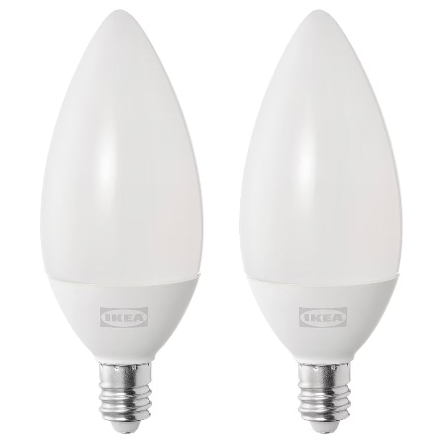 IKEA SOLHETTA LED bulb E12 250 lumen (2 pack)