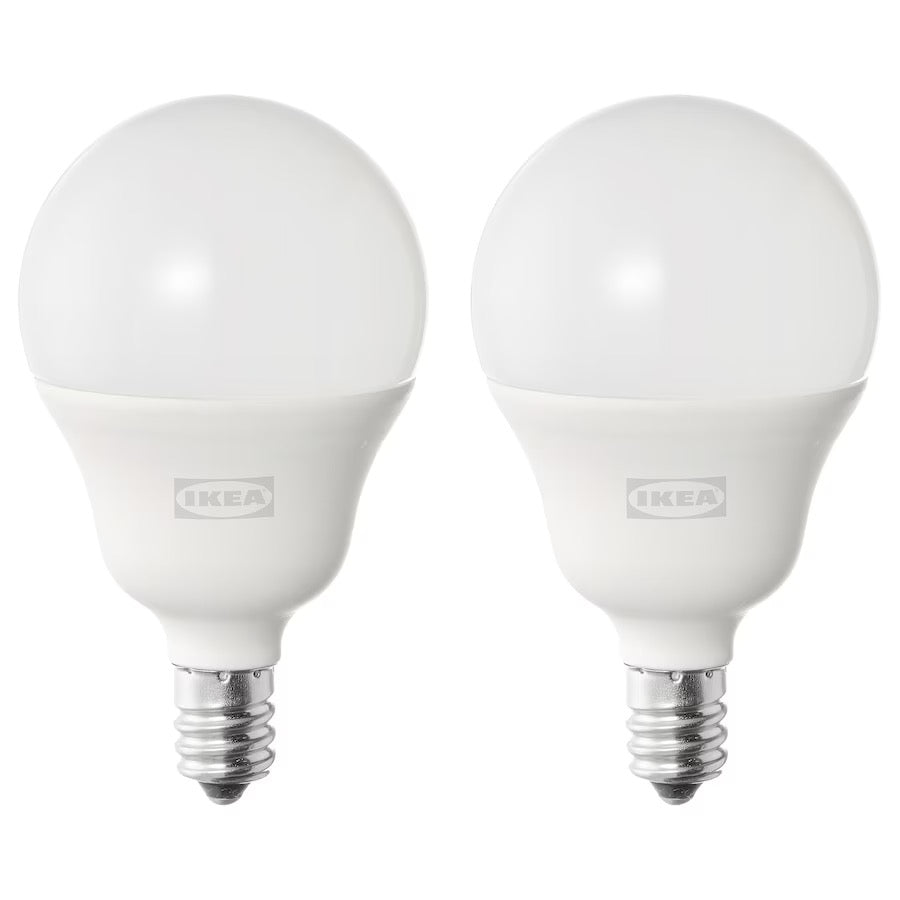 IKEA SOLHETTA LED bulb E12 450 lumen (2 pack)