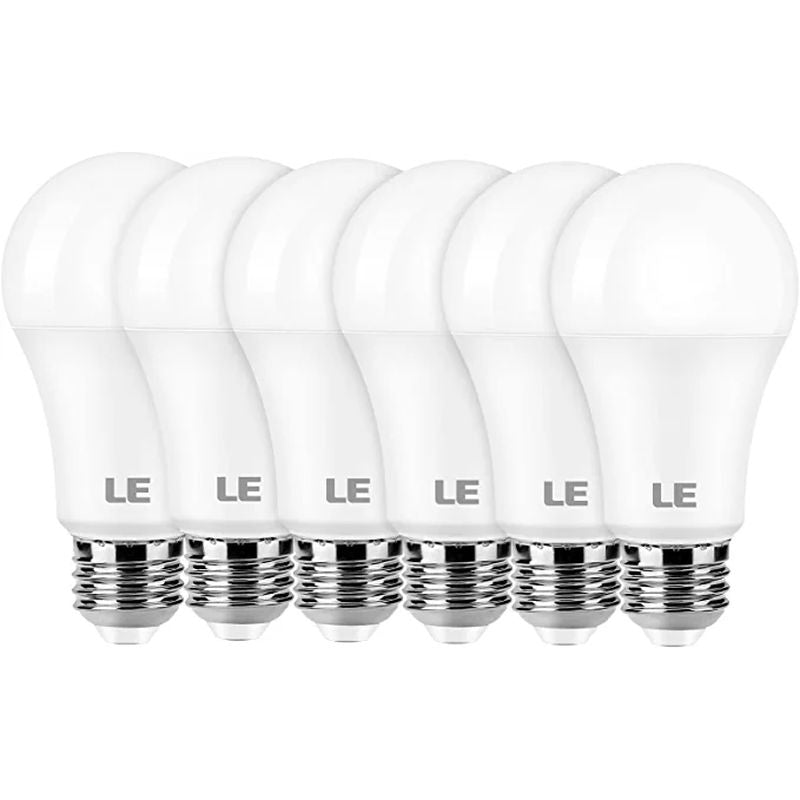 LE LED Bulbs, 100W Equivalent, Daylight, Non-Dimmable (6 pack)