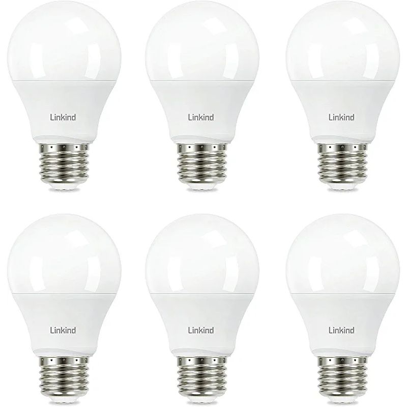 Linkind LED Light Bulb, 60W Equivalent, Soft White (6 pack)