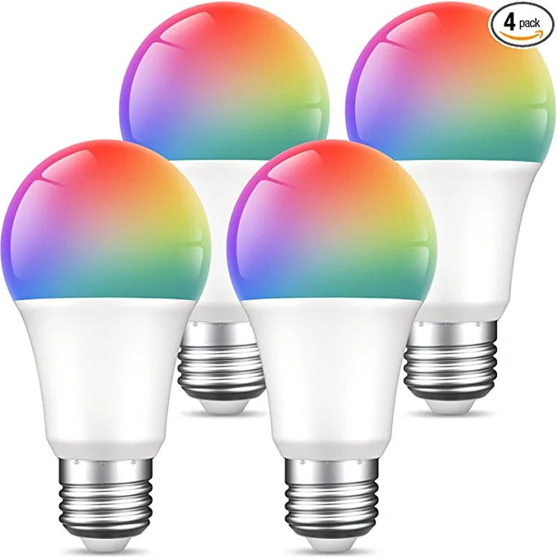 Ghome Smart Light Bulbs (Nite Bird), Color Changing LED Bulbs (4 pack)